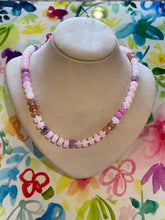 Load image into Gallery viewer, Flat Round Bead Ombre Necklaces