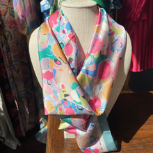 Load image into Gallery viewer, Silky Print Square Scarf