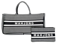 Load image into Gallery viewer, Houndstooth Game Night Bag