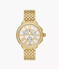 Load image into Gallery viewer, Serein 18K Gold-Plated Diamond Watch