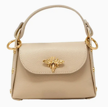 Load image into Gallery viewer, Italian Leather Bee Mini Bag