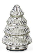 Load image into Gallery viewer, Silver Mercury Glass Christmas Tree