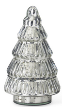 Load image into Gallery viewer, Silver Mercury Glass Christmas Tree
