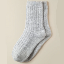 Load image into Gallery viewer, Marshmallow Crew Socks
