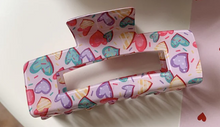 Load image into Gallery viewer, Valentine's Day Gift Heart Hair Claw Clips