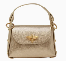 Load image into Gallery viewer, Italian Leather Bee Mini Bag
