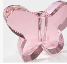 Load image into Gallery viewer, Crystal Glass Butterfly Vase