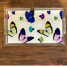Load image into Gallery viewer, Butterflies 12.25x7.75 Vanity Tray
