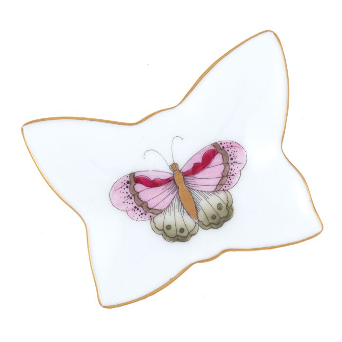 Pink Small Butterfly Tray