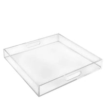 Load image into Gallery viewer, 16" Square Acrylic Serving Tray