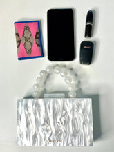 Load image into Gallery viewer, Cecelia Clutch - Pearl White