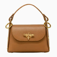 Load image into Gallery viewer, Italian Leather Bee Mini Bag