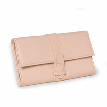 Load image into Gallery viewer, Hayley Cream Jewelry Clutch