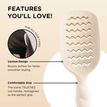 Load image into Gallery viewer, Vented Hair Brush | Tan