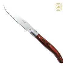 Load image into Gallery viewer, Pakka Wood Set of 6 Steak Knives