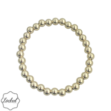 Load image into Gallery viewer, Classic 6MM | Gold Filled Beaded Bracelet