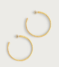 Load image into Gallery viewer, Gold Farrier Medium Hoops