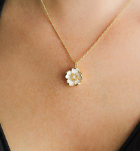 Load image into Gallery viewer, Wildflowers Enameled Pendant Necklace