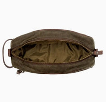 Load image into Gallery viewer, Forest Campaign Waxed Canvas Shave Kit