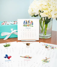 Load image into Gallery viewer, 2025 Texas Edition Desktop Calendar