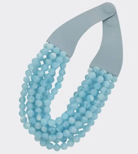 Load image into Gallery viewer, Chunky Beaded Layered Magnetic Necklace