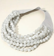 Load image into Gallery viewer, Chunky Beaded Layered Magnetic Necklace