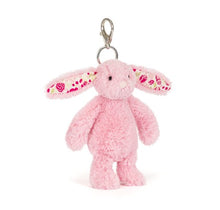 Load image into Gallery viewer, Blushkin Blossom Bunny Bag Charm