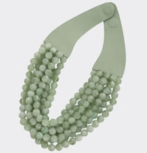 Load image into Gallery viewer, Chunky Beaded Layered Magnetic Necklace
