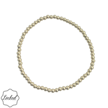 Load image into Gallery viewer, Classic 3MM | Gold Filled Beaded Bracelet