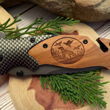 Load image into Gallery viewer, Duck Hunting in Circle Knife