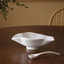 Load image into Gallery viewer, VIDA Havana Sm Oval Bowl With Spoon (White)