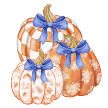 Load image into Gallery viewer, Pumpkin Medley Duet Reversible Garden Stake