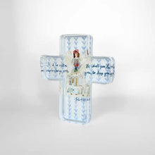 Load image into Gallery viewer, Angels to Watch Over Us Acrylic Cross