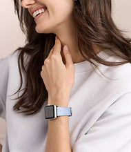 Load image into Gallery viewer, Pastel Blue Leather Band for Apple Watch