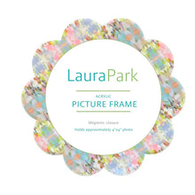 Load image into Gallery viewer, Brooks Avenue Scalloped Round Acrylic Picture Frame