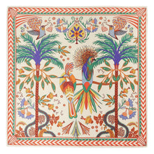 Load image into Gallery viewer, Magic India Beige Square Scarf