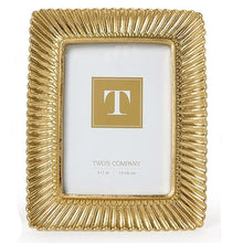 Load image into Gallery viewer, Scalloped Gold Frame