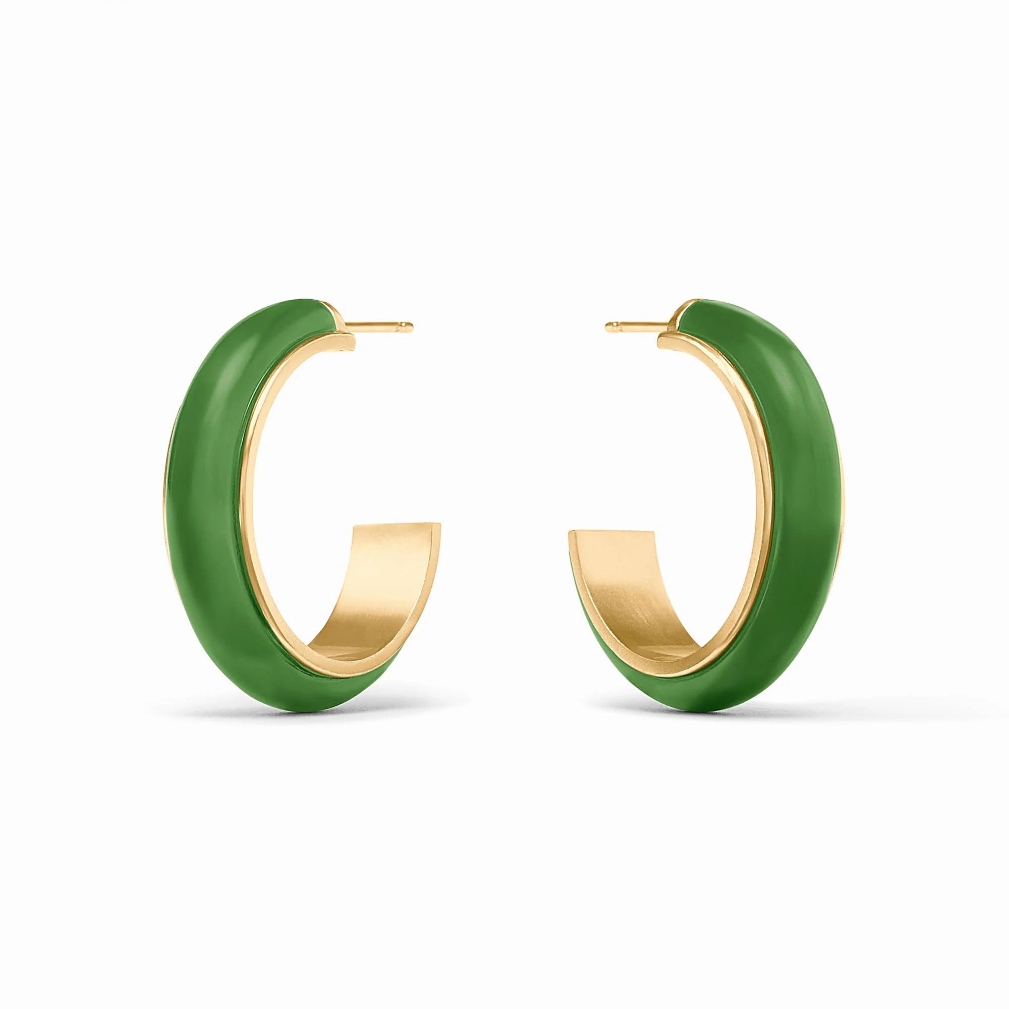 Carnaby Doorknocker Earring-Palmetto Green-OS main image 1