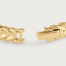 Load image into Gallery viewer, Cheval Braid Hinged Bangle Thin