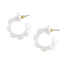 Load image into Gallery viewer, Opalite Flora Mini Hoops