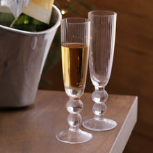 Load image into Gallery viewer, Venice Champagne Flute Set/4