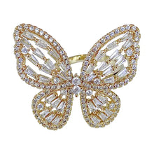 Load image into Gallery viewer, Large Butterfly Ring