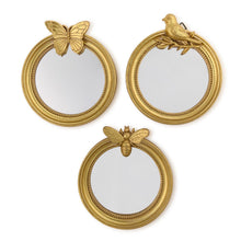Load image into Gallery viewer, Round Mirror Trinket Trays