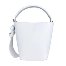 Load image into Gallery viewer, Italian Leather Mini Bucket Bag