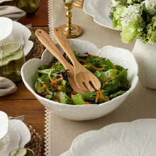 Load image into Gallery viewer, Le Jardin White Cabbage 3-D Deep Bowl
