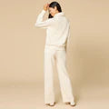 Load image into Gallery viewer, DreamTech Cowl Neck With Pleat Pant