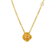 Load image into Gallery viewer, 18K Stainless Steel Flower Necklace