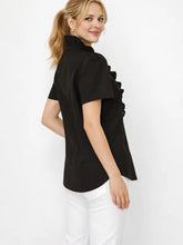 Load image into Gallery viewer, Elegant Ruffle Collar Blouse