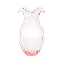 Load image into Gallery viewer, Hibiscus Vertical Glass Small Vase