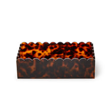 Load image into Gallery viewer, Scalloped Tortoise Guest Towel Holder
